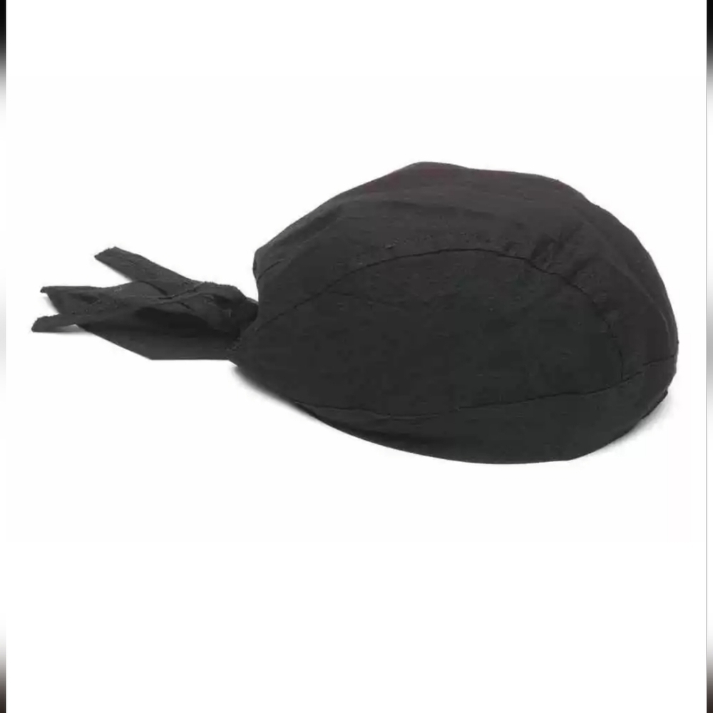NWT ZAN Headgear Flydanna 100% cotton black